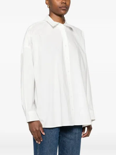 Agolde Cotton Shirt In White