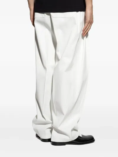 Givenchy Twisted Leg Pant 2 Pleats In White