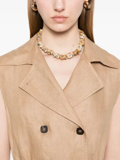 Glanshirt Sm Ginnie Camel Dress In Neutral