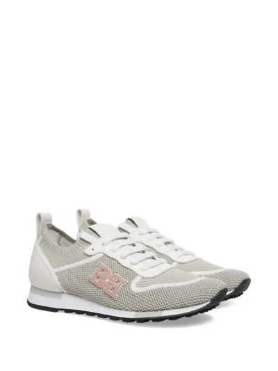 Bally Logo-detail Knit Trainers