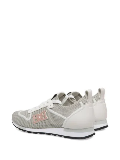 Bally Logo-detail Knit Trainers