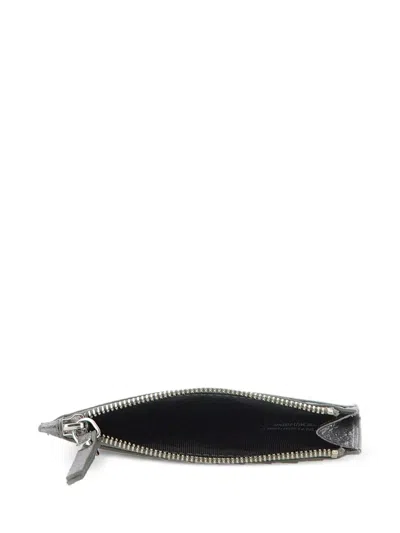 Gianni Chiarini Leather Wallet In Gray