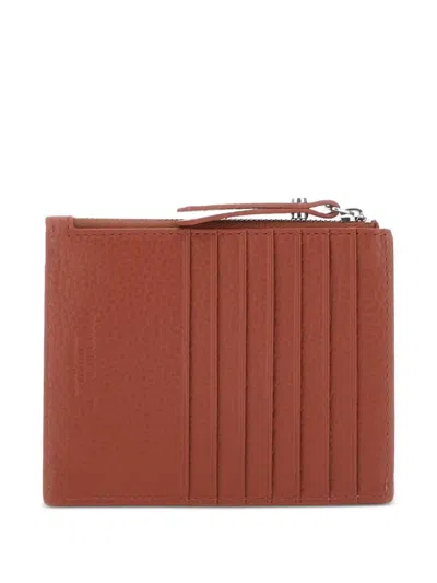 Gianni Chiarini Leather Wallet In Brown