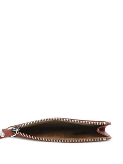 Gianni Chiarini Leather Wallet In Brown