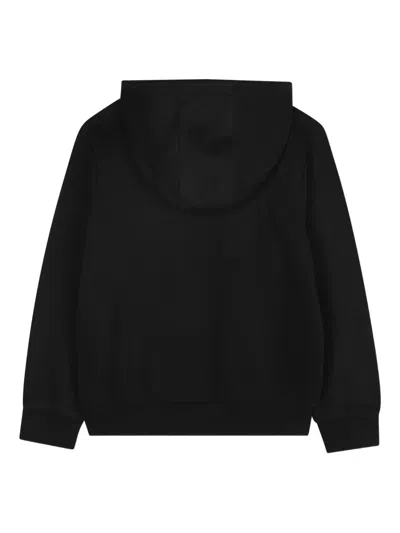Kenzo Elephant-motif Hoodie In Black