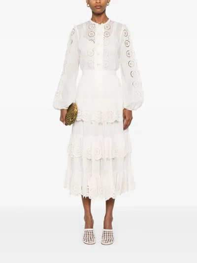 Zimmermann Lucky Embroidered Blouse