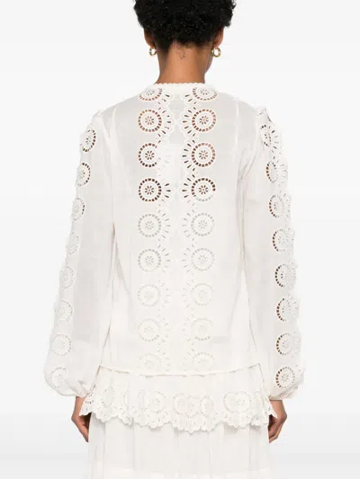 Zimmermann Lucky Embroidered Blouse