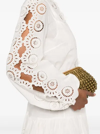 Zimmermann Lucky Embroidered Blouse
