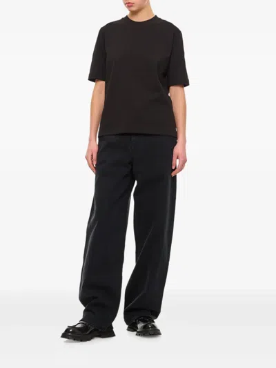 Khaite Cotton Slashed-pocket Jeans