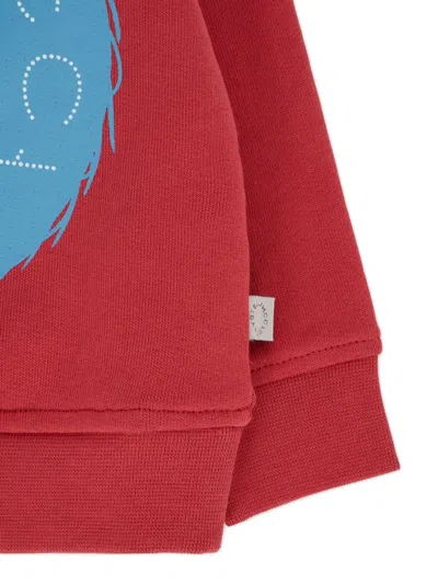 Stella Mccartney Monster-print Sweatshirt In Red