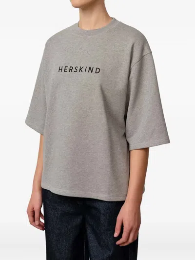 Herskind Linette Embroidered Short-sleeve T-shirt