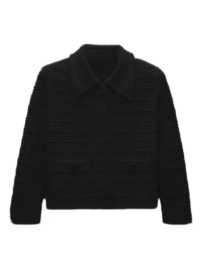 Dorothee Schumacher Crochet-knit Button Cardigan