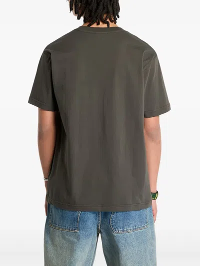 Dime Cotton T-shirt In Black