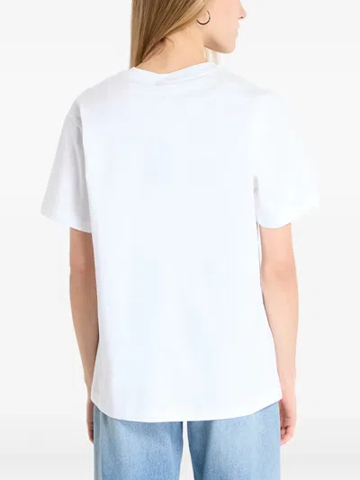 Dime Radar T-shirt In White
