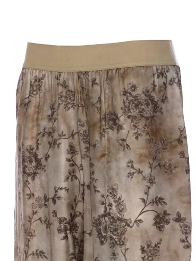 Uma Wang White And Grey Palmer Pants In Brown