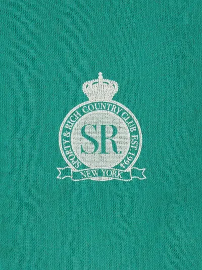 Sporty And Rich Kids Royal Club Gym Shorts In Green