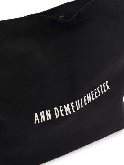 Ann Demeulemeester Cotton Shoulder Bag
