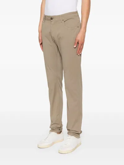 Corneliani Straight-leg Trousers In Nude