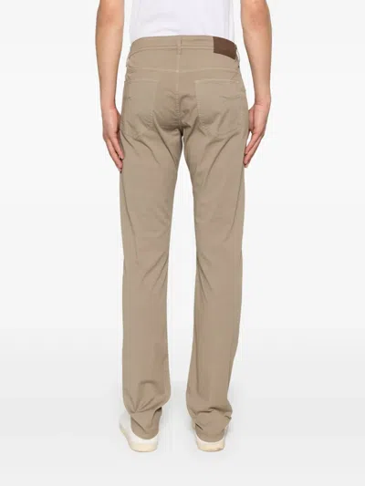 Corneliani Straight-leg Trousers In Nude