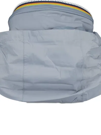 K-way Amaury Zip-fastening Hooded Jacket In Gray