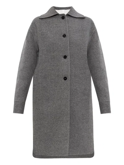 Jil Sander Button-fastening Wool Coat