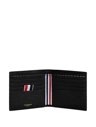 Thom Browne Goose-print Wallet In Black