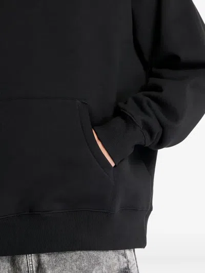 Pleasures Neural Logo-detail Hooded Sweatshirt In Black