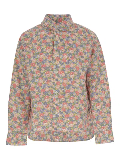 Polo Ralph Lauren Floral-print Shirt In Neutral
