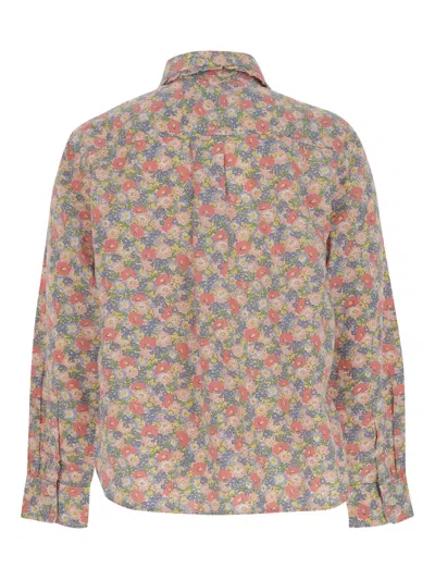 Polo Ralph Lauren Floral-print Shirt In Neutral