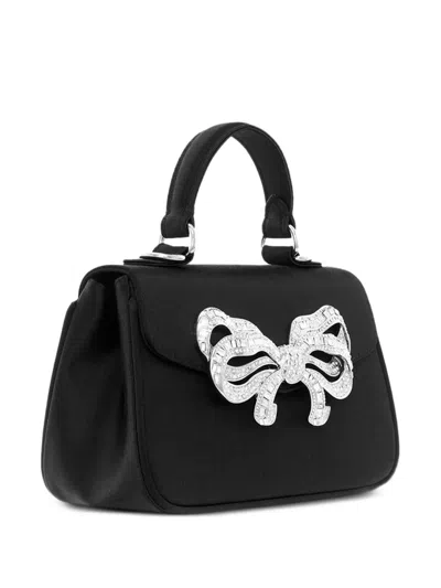 Judith Leiber Bow-detail Satin Tote Bag
