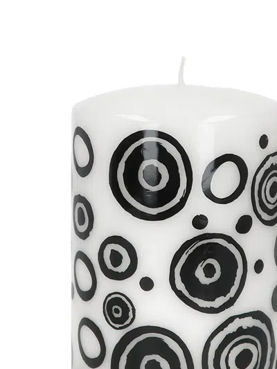 10 Corso Como Circle-motif Candle In Black