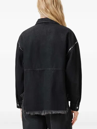 Allsaints Hettie Denim Jacket In Black