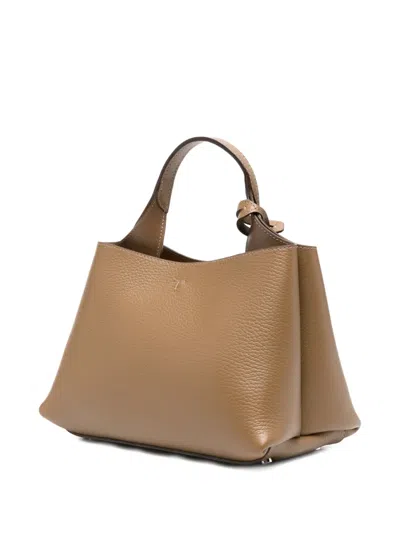 Tod's Leather T-logo Tote Bag