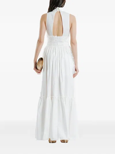 Babylone Paris Lace-insert Maxi Dress