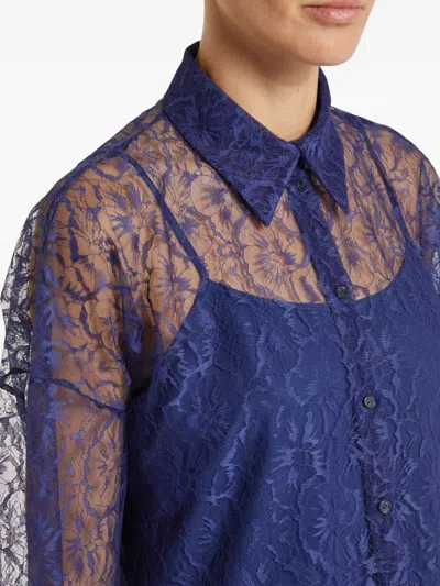 Pennyblack Floral-lace Shirt