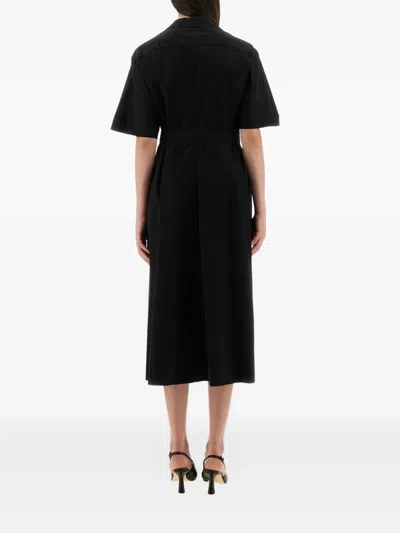 Aspesi Button-down Midi Dress With Belted Waist