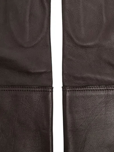 Manokhi Leather Long Gloves
