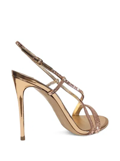 Casadei 100mm Crystal-embellished Slingback Sandals
