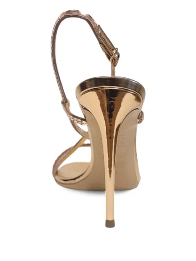 Casadei 100mm Crystal-embellished Slingback Sandals