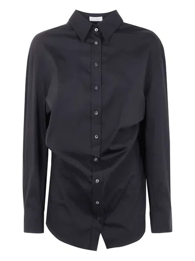 Brunello Cucinelli Button-down Draped Shirt