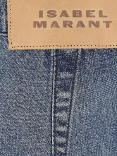 Isabel Marant Étoile Cargo Trousers Featuring Multiple Pockets In Blue