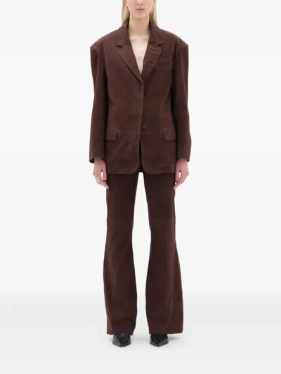 Remain Birger Christensen Padded-shoulder Blazer