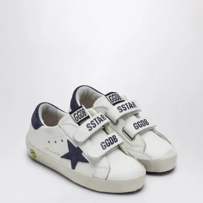 Golden Goose Old School White/blue Sneaker