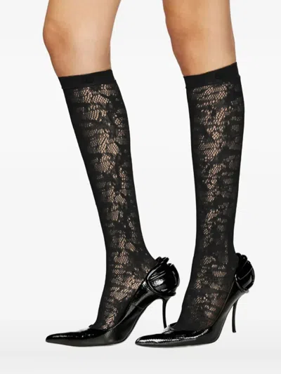 Diesel All-over Logo-detail Socks
