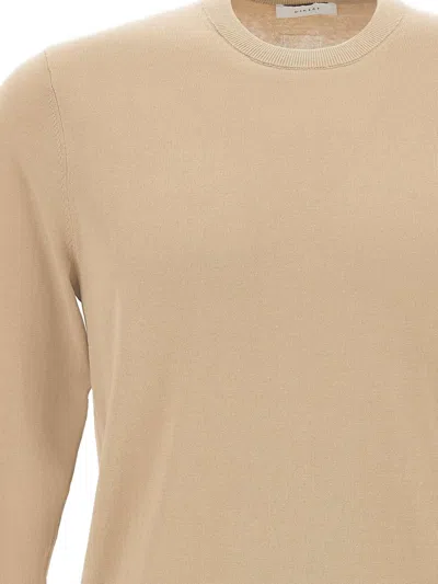 Diktat Ribbed-edge Cotton Sweater In Neutral
