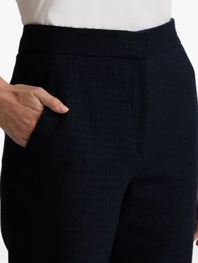 St John Houndstooth Flare Trousers