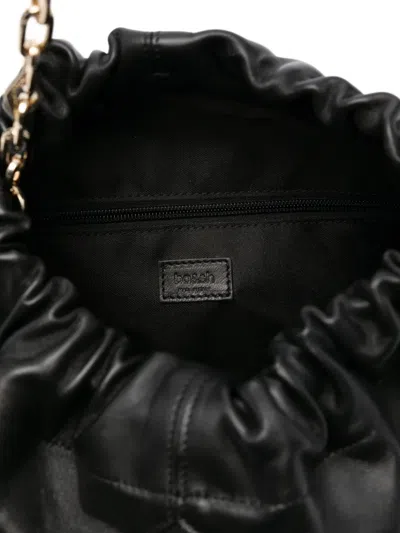 Ba&sh June Chain-strap Leather Shoulder Bag In Black