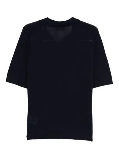 Ballantyne Polo-collar T-shirt In Black
