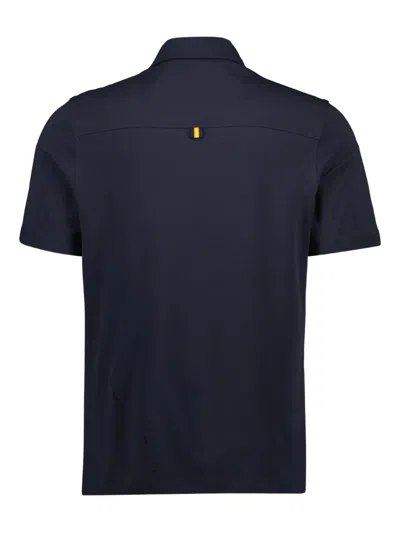 K-way Polo Vincelle Light Stretch Blu In Blue
