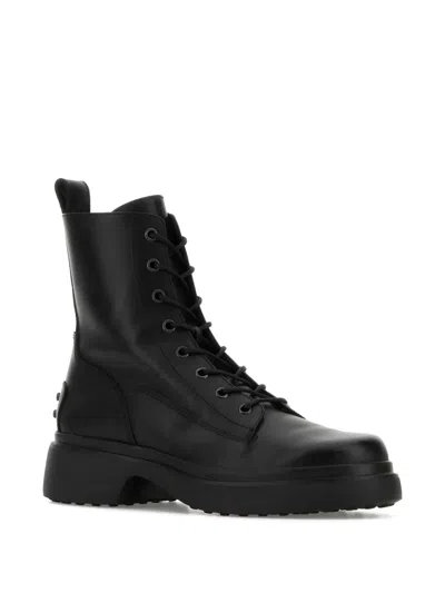 Tod's Lace-up Platform Combat Boots